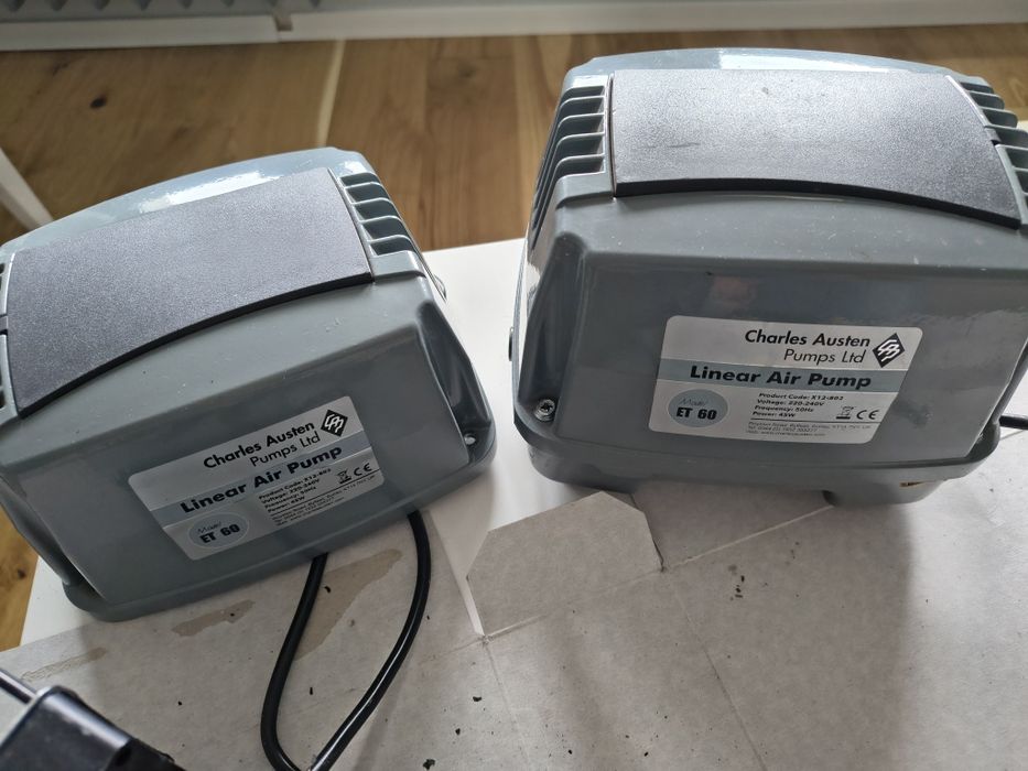 2x Pompka dmuchawa powietrza Charles Austen Et60