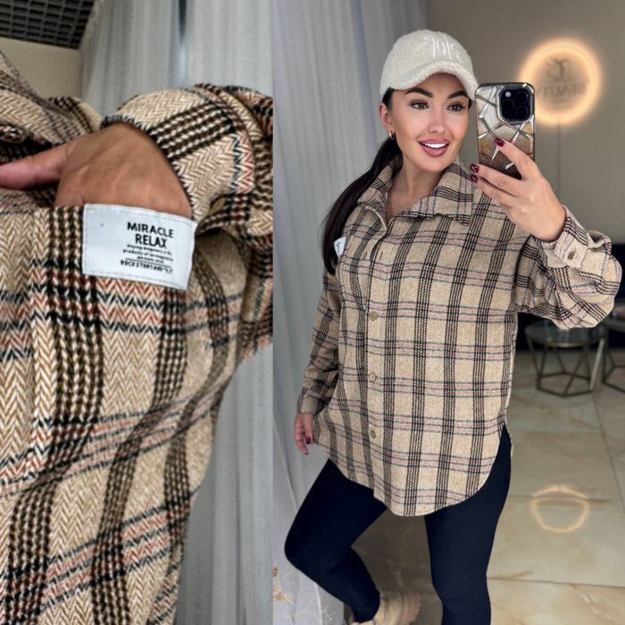 Жіноча тепла сорочка