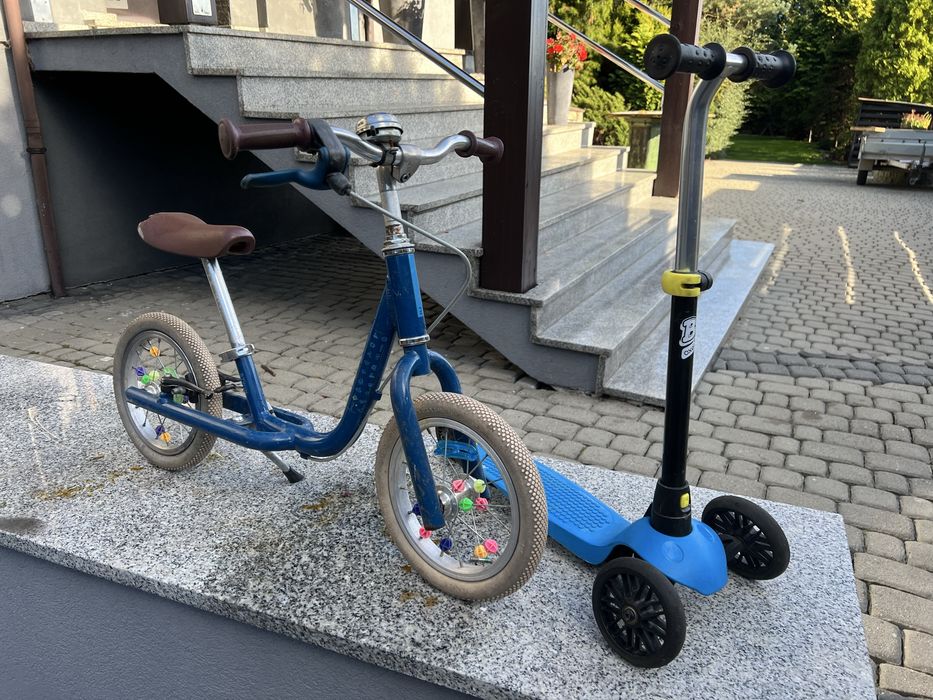 Rower i hulajnoga