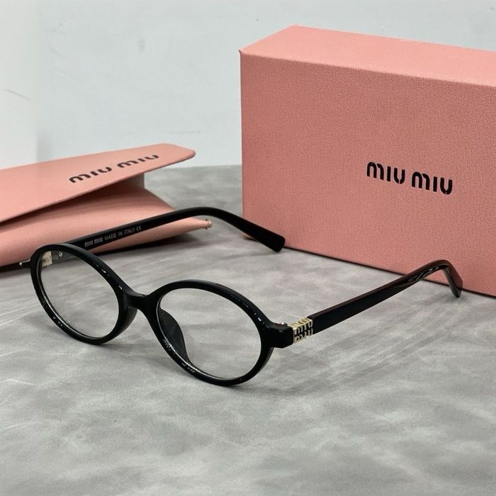 Окуляри miu miu прозорі очки miu miu