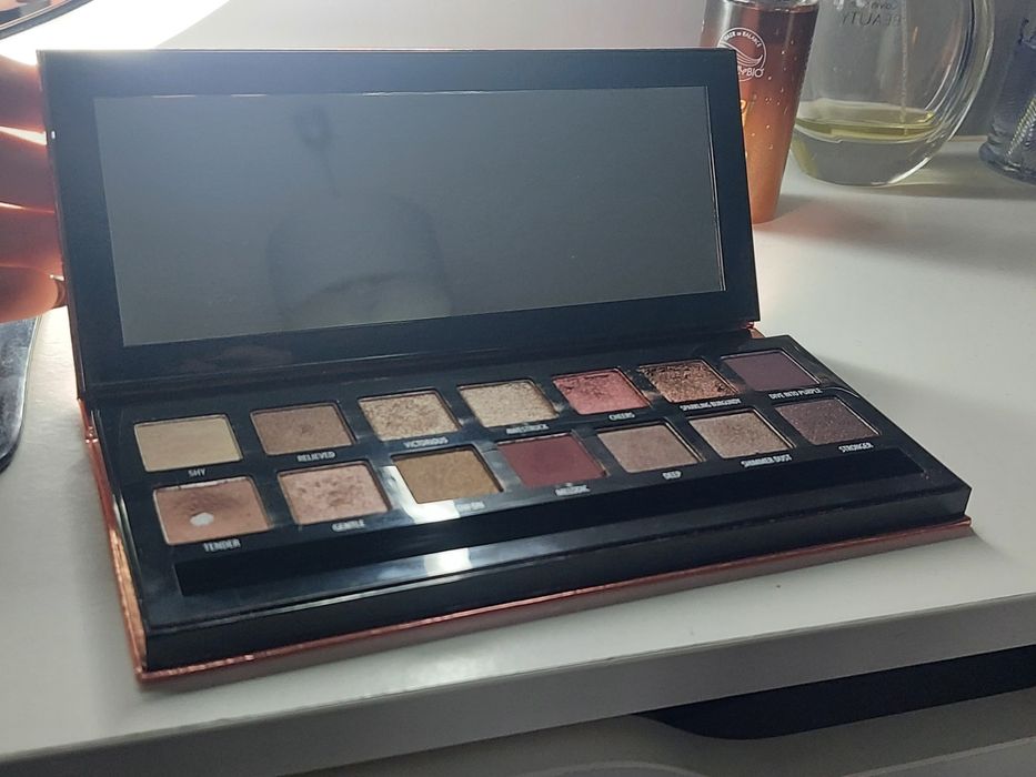 Paletka cieni Douglas pink nudes cienie