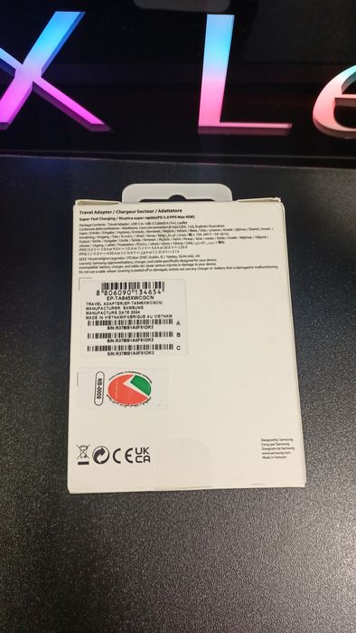 Szybka Ładowarka Samsung 45w usb-c s22 s23 s24 oppo iPhone Jbl itp