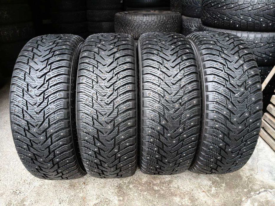 Nokian Hakkapeliitta 8 SUV 225/60r17 4шт, 9,4мм, ЗИМА. Привезены из Финляндии