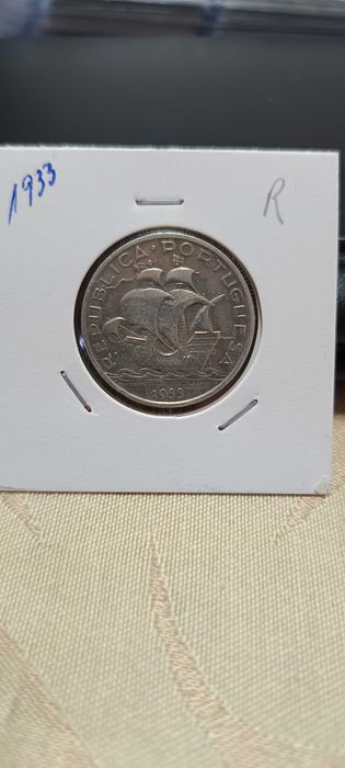 Moeda 5 escudos 1933