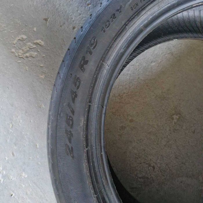 Б\У літня шина Pirelli Pzero 245/45 R19 102Y MOE RFT