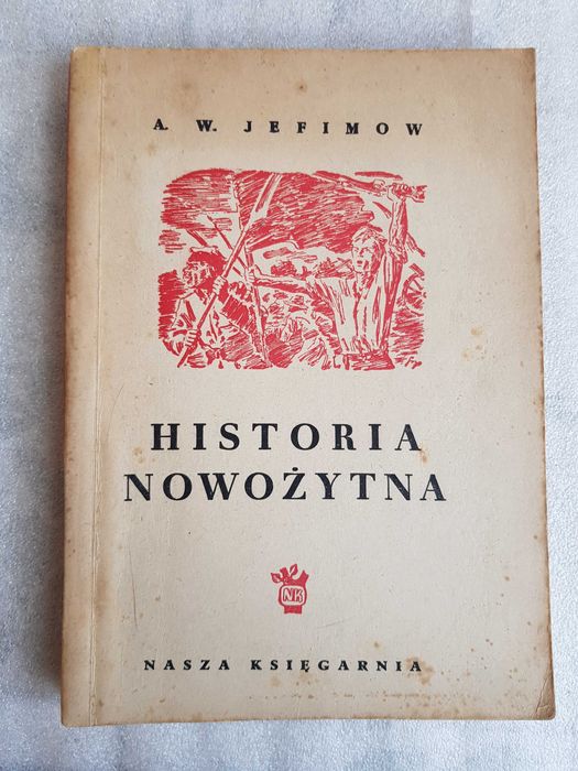 oryginalny podręcznik do historii wydany w 1951 r.