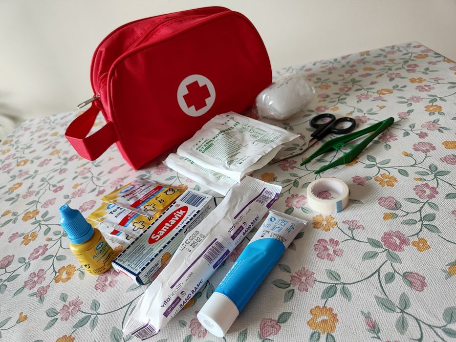 Kit primeiros socorros