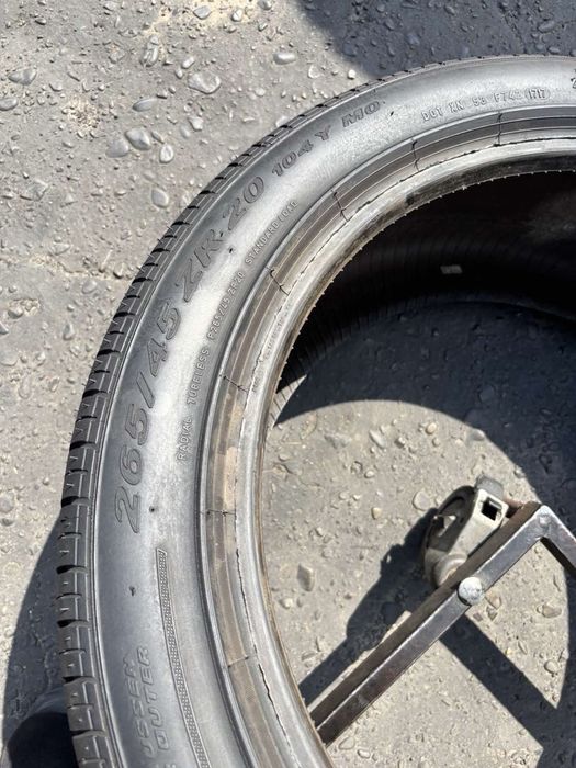 Шини 265/45 R20  пара Pirelli 2024р  літо 7,5мм