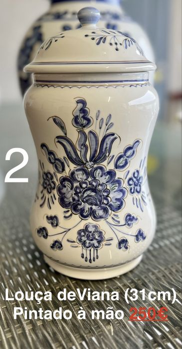 8 peças de Louça de Viana