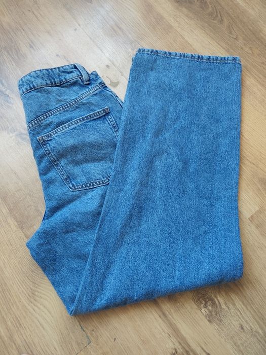 Nowe jeansy dżinsy Sinsay m szerokie nogawki