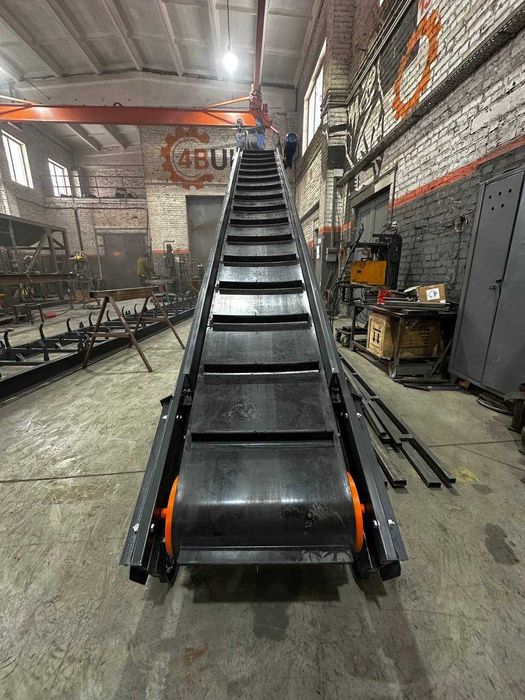 Ленточный конвейер, стрічковий конвеєр, транспортер, погрузчик