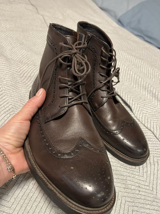 Nowe buty męskie skórzane Bytom r.42