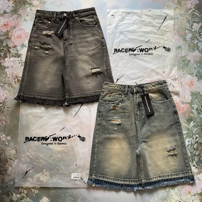 ОРИГІНАЛ Racer Worldwide Denim Shorts | Рейсер Ворлдвайд шорты джинсовые