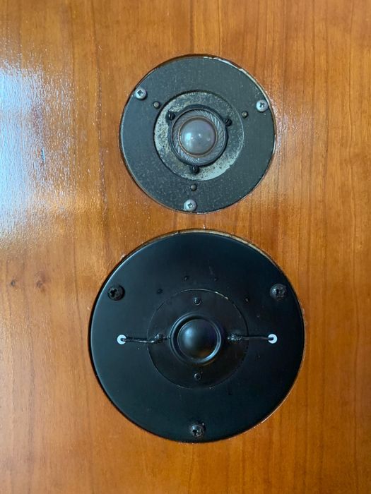 Colunas de som hi-fi e amplificador Sansui X911DG