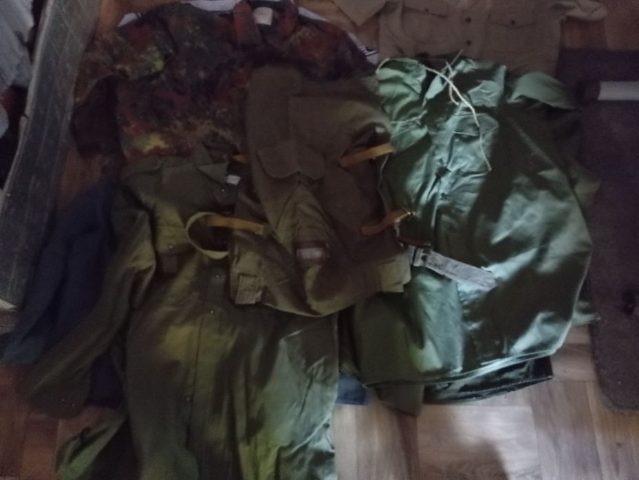 Porządki domowe koszule wojskowe