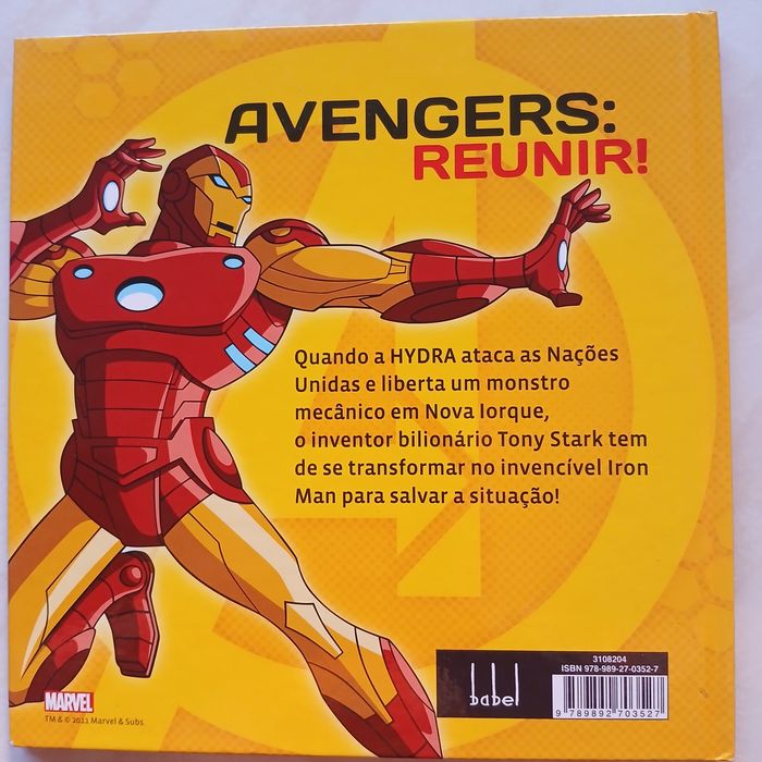 Livro " Iron Man Nasceu "