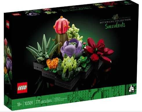 Conjunto LEGO suculentas
