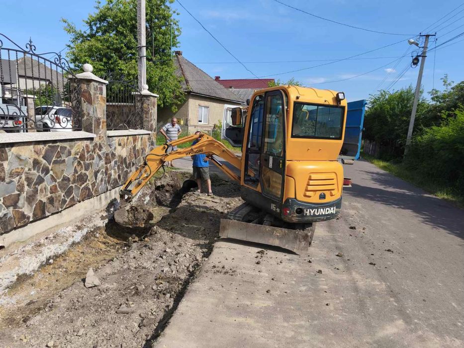 Послуги міні-екскаватора міні екскаватор оренда екскаватора