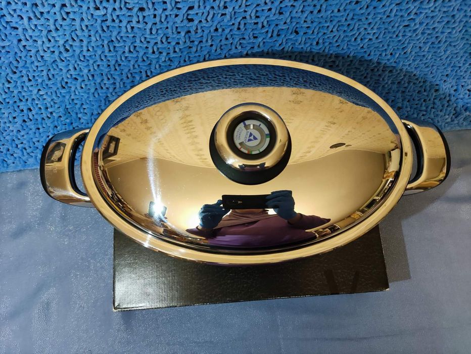 Утятница 6л бауер посуда bauer гусятница овальная жаровня бауєр