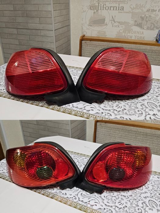 Задні фари Peugeot 206 дорестайлінг та рестайлінг