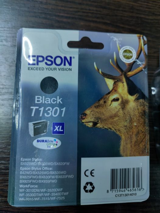 Комплект картриджів до принтера Epson T1301, T1302, T1303, T1304