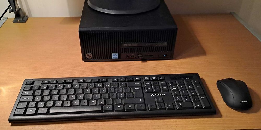 Computador PC HP Intel G4400 3.30 Ghz + Monitor HP 24" Polegadas434772818694645763