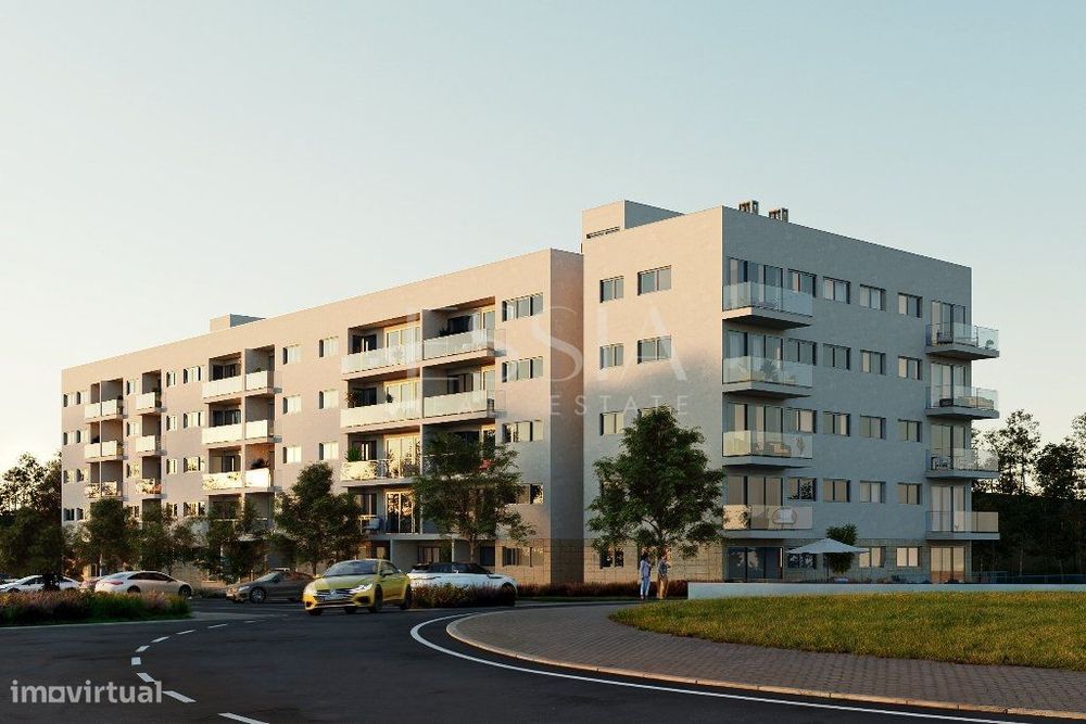 Apartamento T2 com varanda em Canidelo no Arrábida Green Avenue
