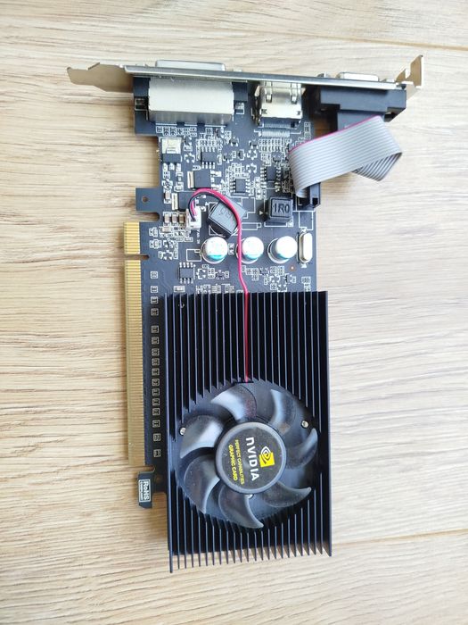 Відеокарта нова!NVIDIA GeForce GT 610/ 2GB DDR3/HDMI, DVI та VGA