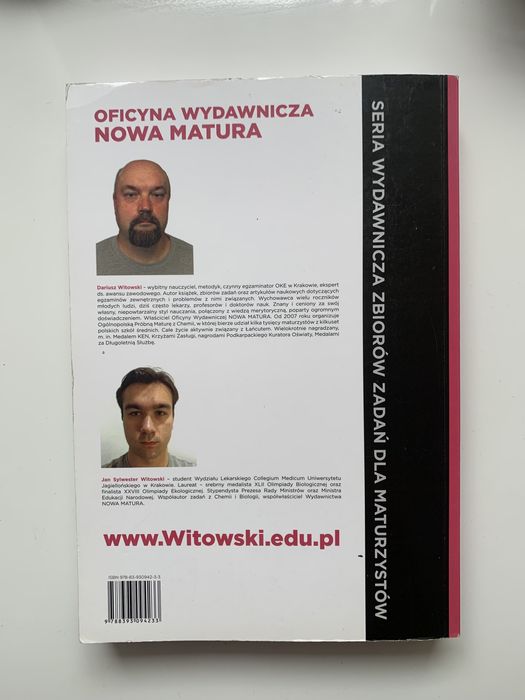 Biologia 1 - zbiór zadań Witkowski