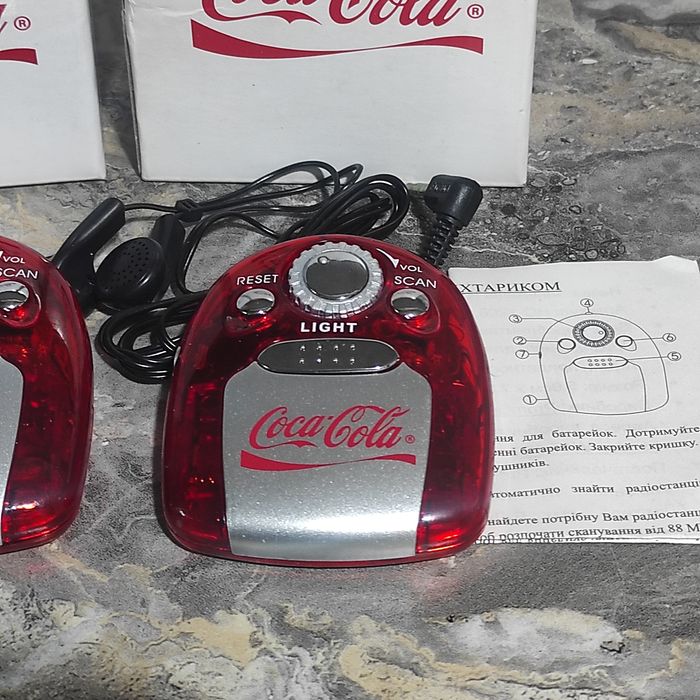Мини-радиоприемник от Coca-Cola