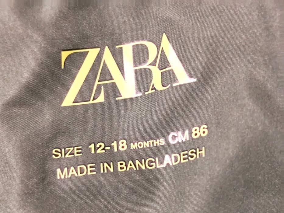 Casaco acolchoado para Menina - Zara (12-18 Meses)