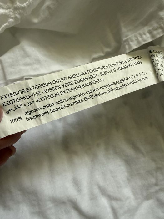 Сукня плаття із прошви з об'ємними рукавами фірми zara
