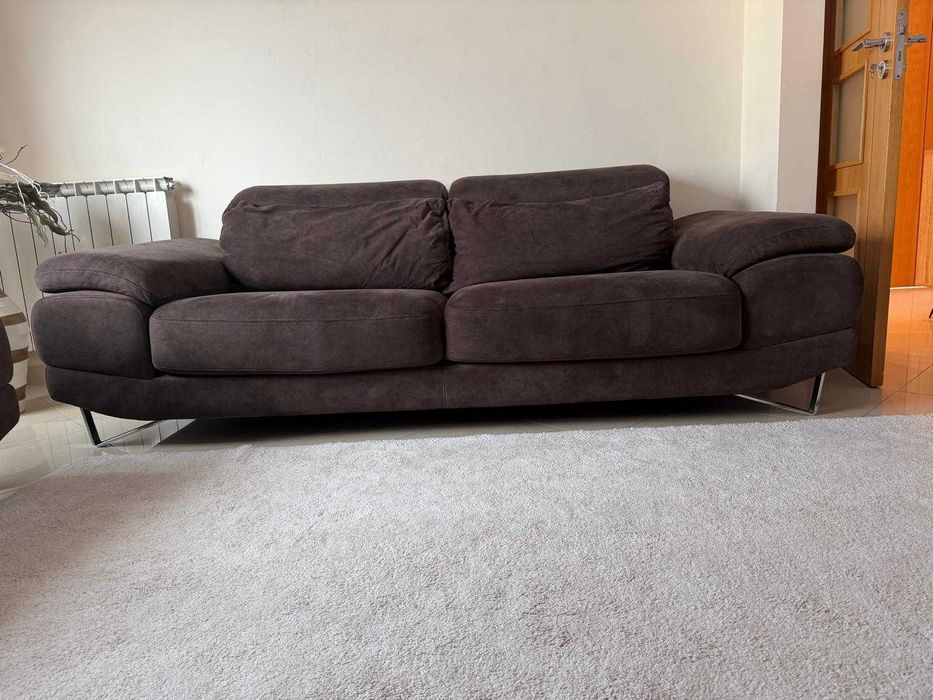 Sofá Castanho 2 unindades