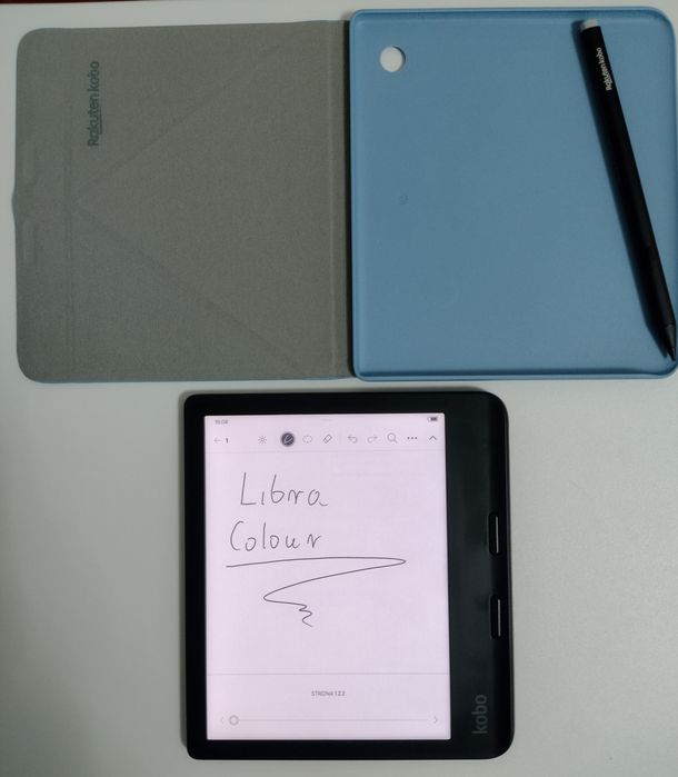 Kobo Libra Colour N428 + Kobo  etui + Kobo stylus 2