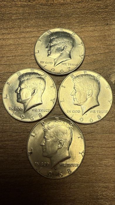 Kennedy - Half Dollar - zestaw