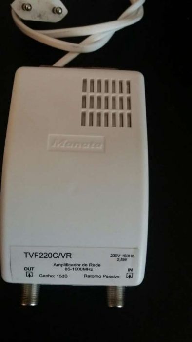 Amplificador de sinal da qualidade de imagens dos canais televisão