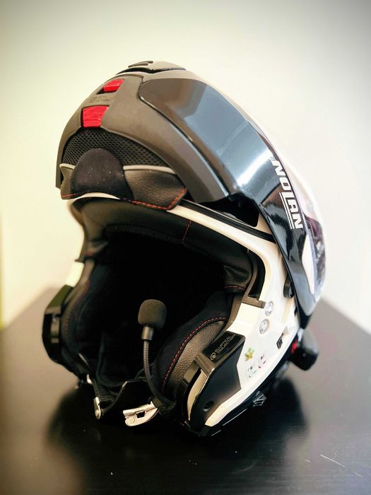 Capacete NOLAN N100-5 PLUS Consistency (M) + Intercom CARDO Spirit HD
