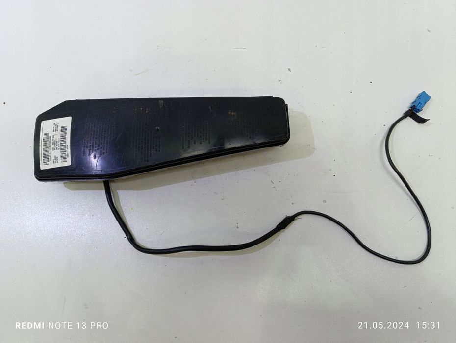 BMW X3 F25 PODUSZKA AIRBAG FOTELA PRAWA 34075678C