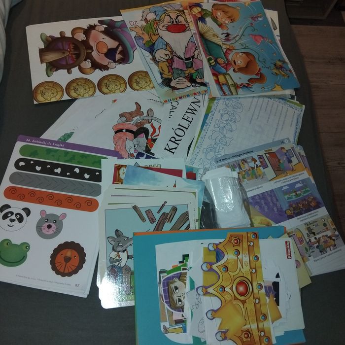 Postacie z bajek pomoce dydaktyczne