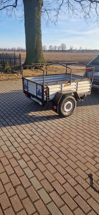 Przyczepka samochodowa lekka Plandeka DMC500