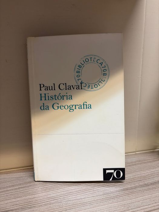 Livro História da Geografia de Paul Claval