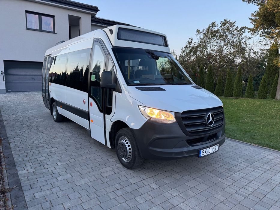 Mercedes-Benz Sprinter City  2020r, pierwszy właściciel, krajowy, klimatyzacja, city, miejski