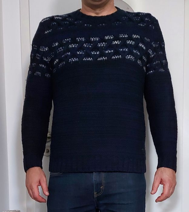 Wełniany sweter męski Lee XL