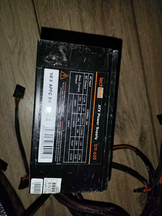 zasilacz techsolo stp-650 650W