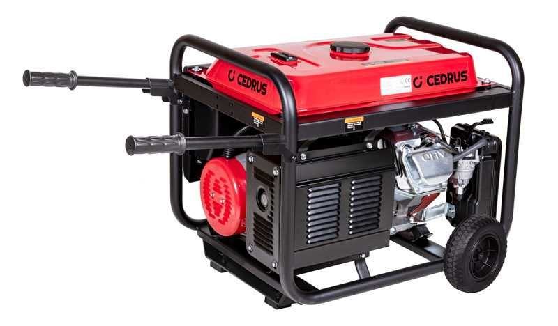Agregat prądotwórczy 8kW. 8,5kW 1-FAZA. Rozruch elektryczny,wózek tr.