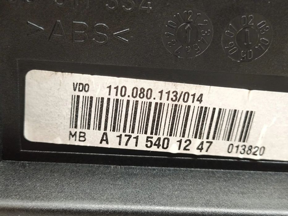 Painel De Instrumentos Quadrante Mercedes Benz SLK R171 A1715401247