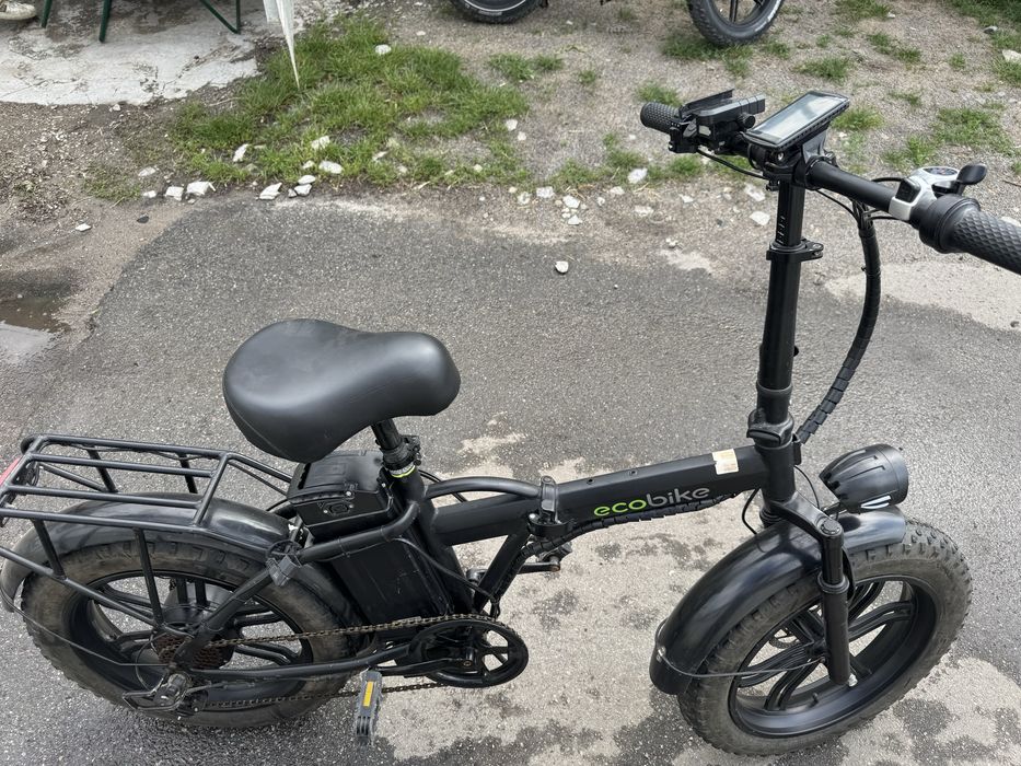 Электровелосипед складной ecobike. 1000w