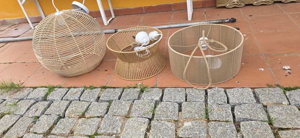 candeeiros novos e estilo antigo