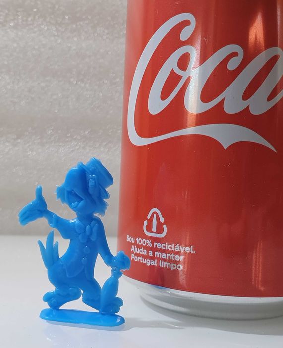 Antigo Lindíssimo Brinde Monocromático ~ "ZÉ CARIOCA ~ WALT DISNEY" ~ Anos 50 ~ MUITO RARO