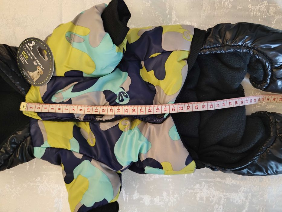 Casaco Impermeável para Cão, Tamanho L